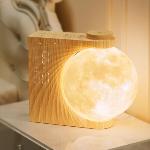 Sunrise Alarm Clocks for Heavy SleepersNight Lamp Clocks for Bedrooms with Mo...