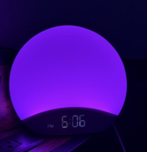 Sunrise Alarm Clock , Wake Up Light with Sunrise / Sunset & White Noise