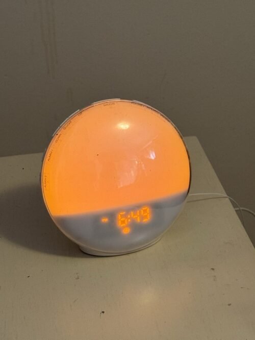 Sunrise & Sunset Alarm Clock, Smart Wake up Light , Sleep Aid Dimmer.