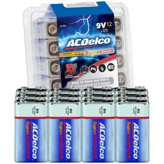 Super Alkaline 9-Volt Battery (12-Pack)
