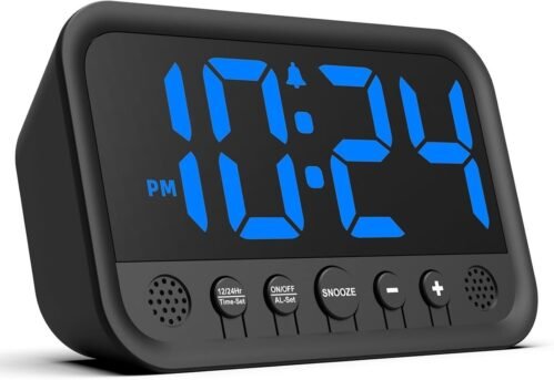 Super Extremely Extra Loud Alarm Clock for Very Heavy Sleeper Battery Backup NEW