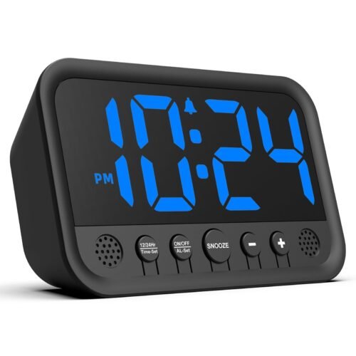 Super Extremely Extra Loud Alarm Clock for Very Heavy Sleeper Battery Backup NEW