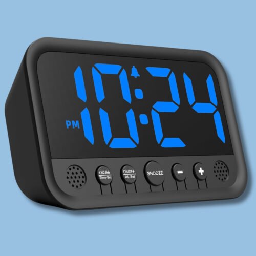 Super Extremely Extra Loud Alarm Clock for Very Heavy Sleeper Battery Backup NEW