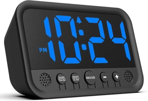 Super Extremely Extra Loud Alarm Clock for Very Heavy Sleeper Battery Backup NEW