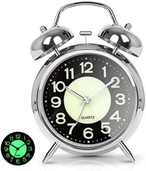 Super Extremely Extra Loud Alarm Clock for Very Heavy Sleeper Battery Backup NEW
