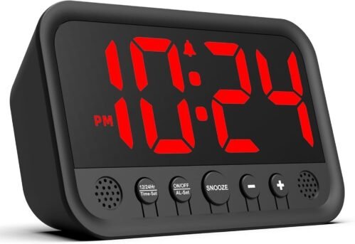 Super Extremely Extra Loud Alarm Clock for Very Heavy Sleeper Battery Backup NEW
