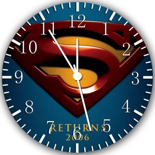 Superman Super Man Frameless Borderless Wall Clock Nice For Gifts or Decor Z92