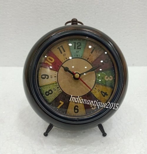 Table 5" Desk Clock Hanging Unique Design Desk Clock, Office Desk Decor Bedroom