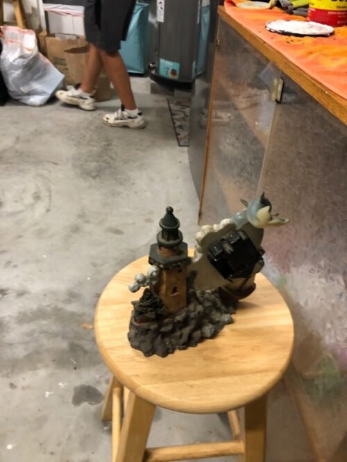 Table clock Battery Operated sea life