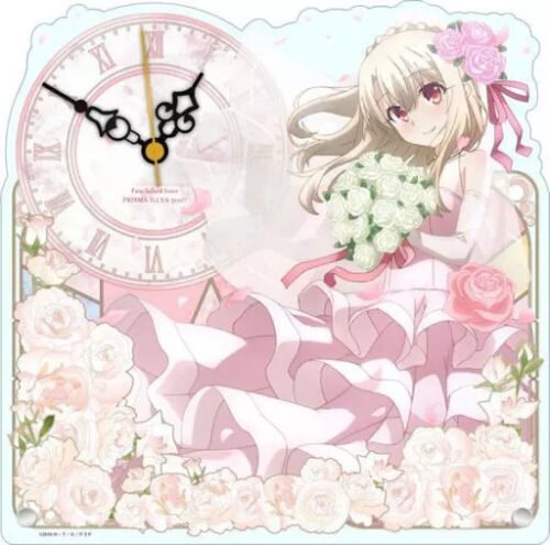 TABLE CLOCK WALL HANGING ILLYASVIEL VON EINZBERN ACRYLIC FATE/KALEID LINER PRISM