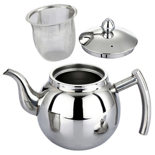 Tea Kettle Stainless Steel Teapot Meeting Room Loose Travel