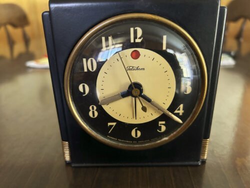 Telechron 7F 71 electric alarm clock L@@K !!!!!