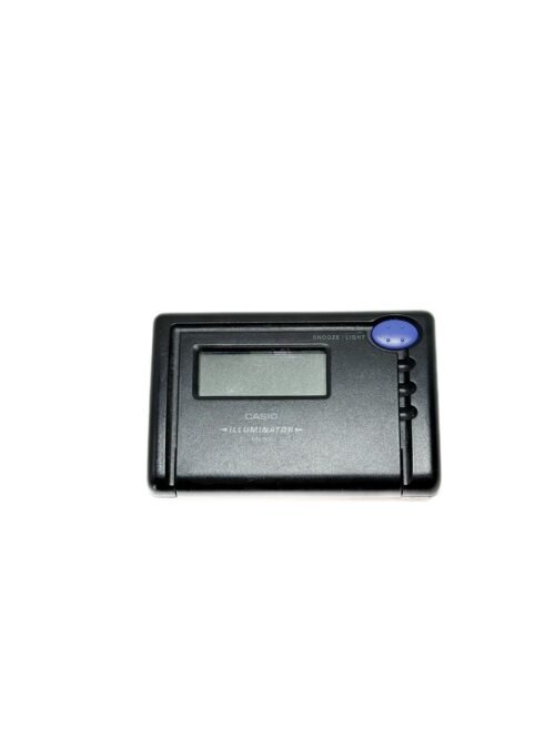 TESTED Casio PQ-13 Illuminator Personal Travel Pocket Alarm Clock Vintage 3"