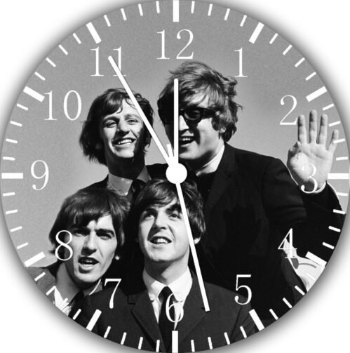 The Beatles Wall Clock E93 Personalized option with adding name