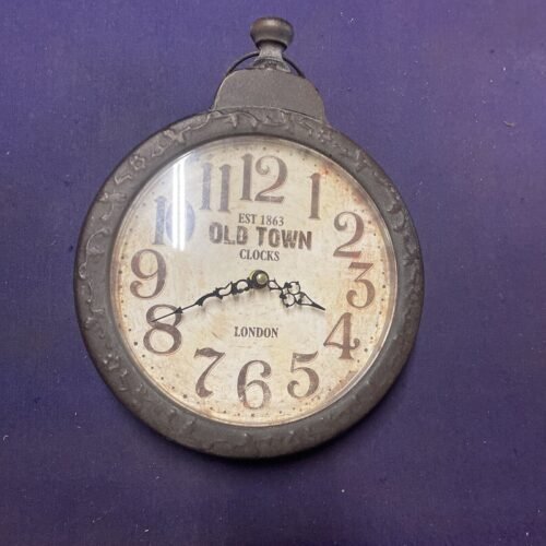 The Country Home Collection Pocket Watch Wall Clock
