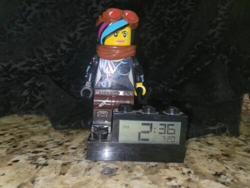 The Lego Movie 2 Wyldstyle Kidd Minifigure Alarm Clock