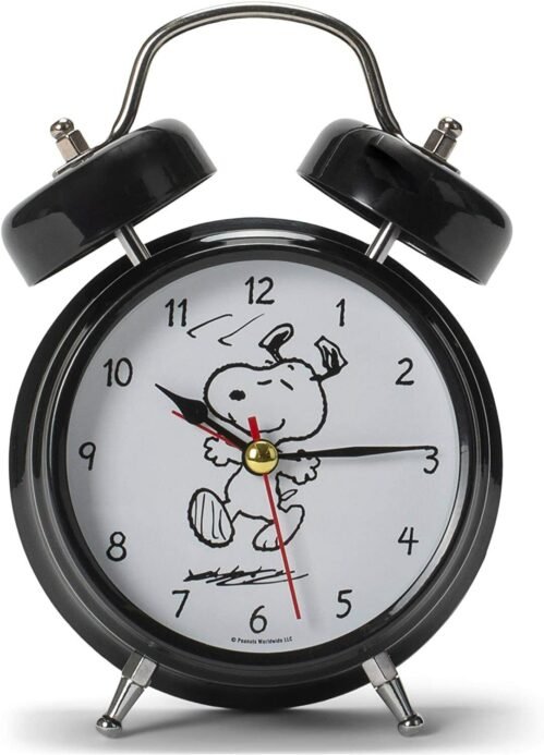 The Original Snoopy Peanuts Wacky Waker Bedside Alarm Sound Clock