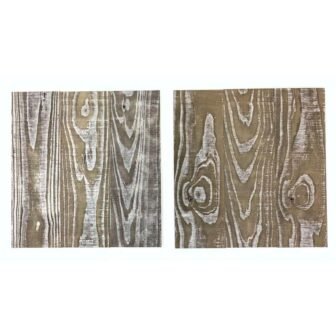 Thermo-Treated 1/2 in. x 16 in. x 16 in. Barn Wood Wall...