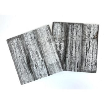 Thermo-Treated 1/2 in. x 16 in. x 16 in. Barn Wood Wall...