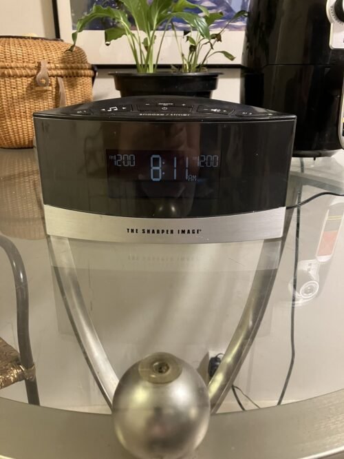 The Sharper Image 20 Different Sound Soother Dual Alarm Clock EC-B100