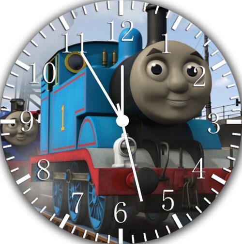 Thomas Train Frameless Borderless Wall Clock Nice For Gifts or Decor W365