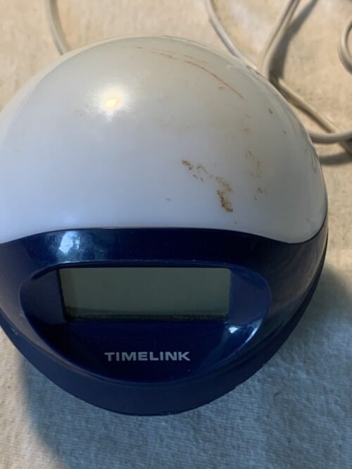 Timelink Color Changing Mood Light Alarm Clock Pink-NT