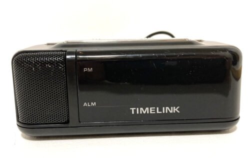 Timelink Digital Alarm Clock Model 88141 Tested and Working Electric/Battery
