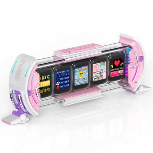 Times Gate - Cute Gaming Digital Clock with Smart App-Controlled, Support Wea...