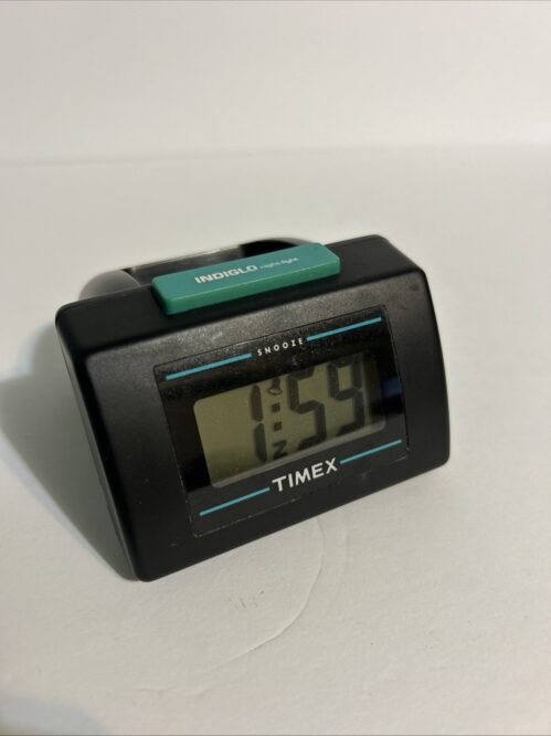 Times Indiglo Vintage Alarm Clock Night Light