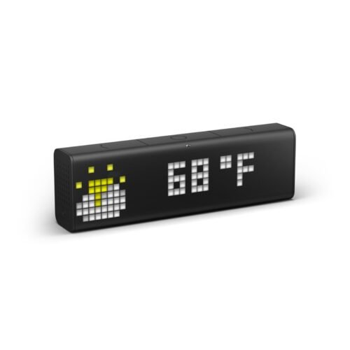 TIME Wi-Fi Clock for Smart Home - Social Media Counter - Cinema Lightbox - Di...