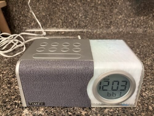 Timex Bedtime Beats Color Changing Alarm Clock Radio - MP3 Input