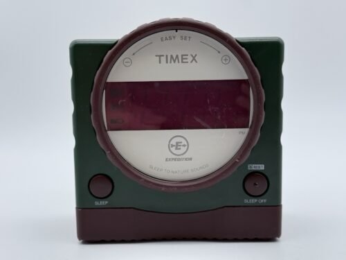 Timex Expedition T155Q Digital Alarm Clock Nature Sounds Forest Ocean Birds