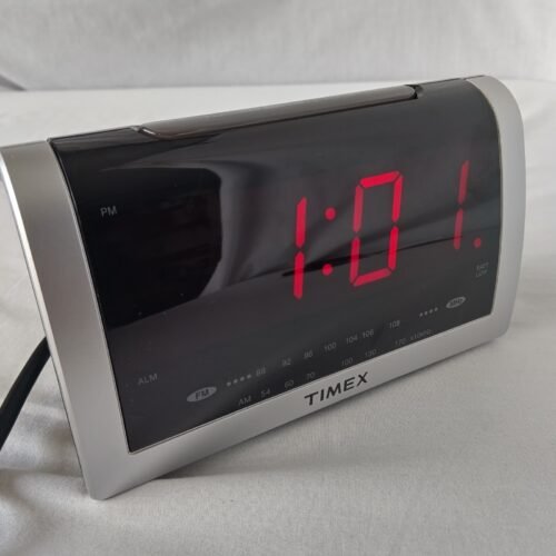 Timex Jumbo LED T256 Alarm Clock AM/FM Radio