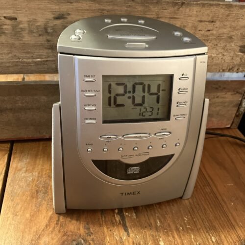 Timex Nature Sounds Model T618T CD Clock Radio With Digital Tuning Tested