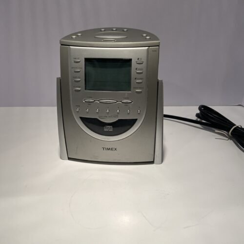 Timex Nature Sounds Model T618T CD Clock Radio With Digital Tunning Tested
