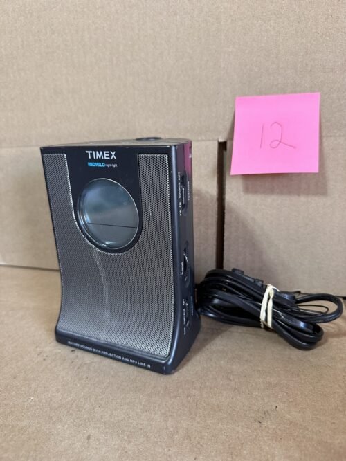 TIMEX PROJECTION ALARM CLOCK RADIO T436B INDIGLO-4 NATURAL SOUNDS