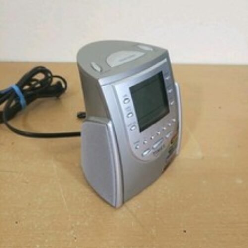 Timex T311T Auto-Set Dual-Alarm Clock Radio w/ AM/FM Small 5"