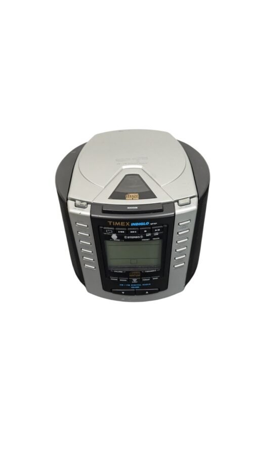Timex T601G Stereo CD Digital Clock Radio w/ Nature Sounds CD TESTED