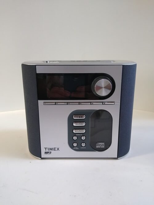 Timex T617S Digital PreSet Stereo CD Alarm Clock Radio Nature Sounds MP3 Line In