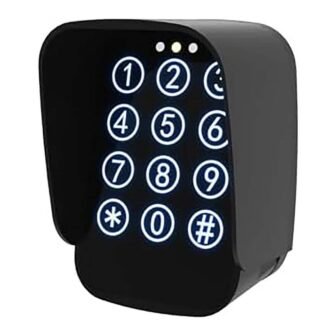 Touch Panel Wireless Gate Keypad with Outdoor Cover Digital Code Entry Access...