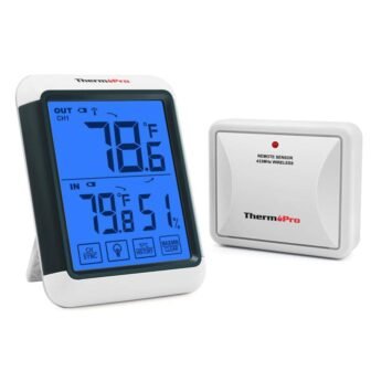 TP65 Digital Wireless Indoor Outdoor Hygrometer Thermometer Temperature Humidity Meter
