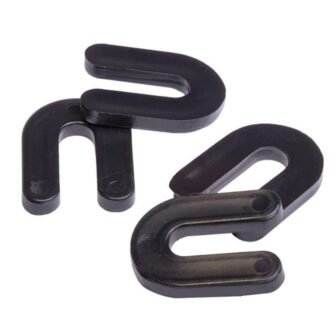 Trade Black Horseshoe Shims - 1000/Box 1/4 in. /6mm