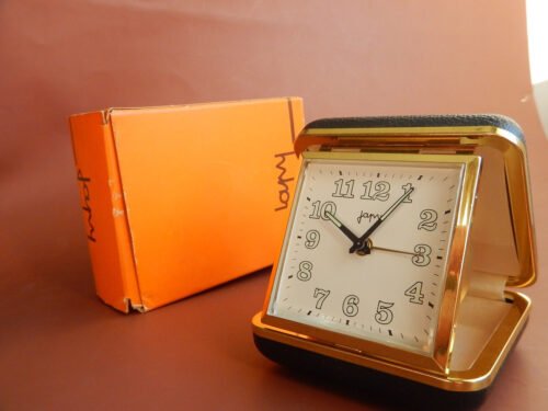Travel Alarm Clock Japy New Stock 80 N.O.S. In Its Original Box