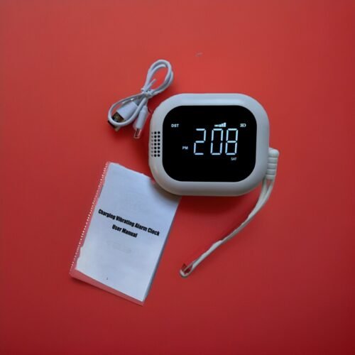 Travel Vibration Alarm Clock, Rechargeable, TS-BC700S