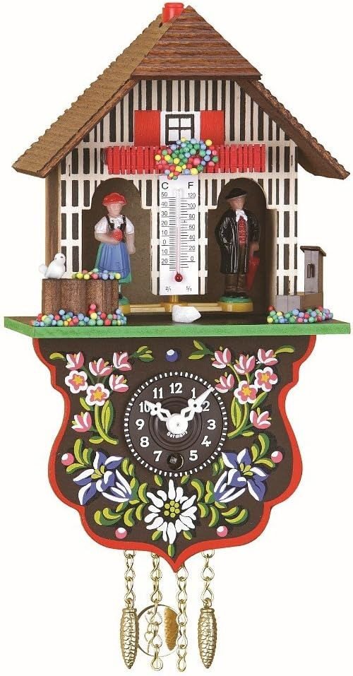 Trenkle Black Forest Clock House Weather Multicolor