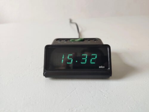 True Vintage 1980s BRAUN DN 30 s Digital Alarm Clock 4808 Lubs | Germany Rams