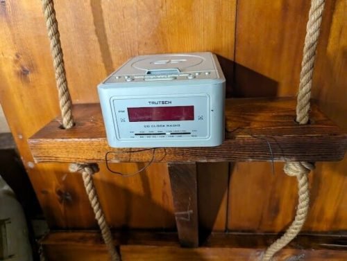 Trutech CD Player Alarm Clock Radio