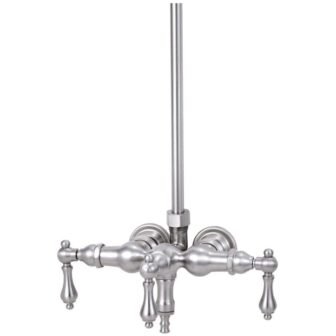 TW11 3-Handle Claw Foot Tub Faucet without Handshower in Oil Rubbed Bronze