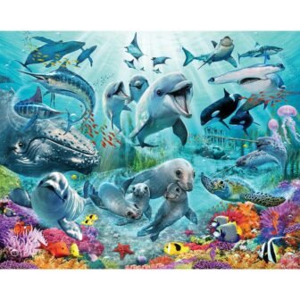 Under The Sea Wall Mural