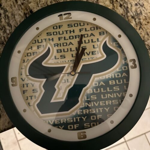 University Of South Florida Bulls Wall Clock